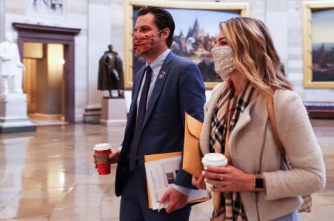 Matt Gaetz caught on camera with girlfriend Ginger.